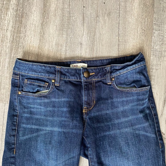 Women’s CAbi Dark Wash Boot Cut Denim Jeans - Picture 3 of 8